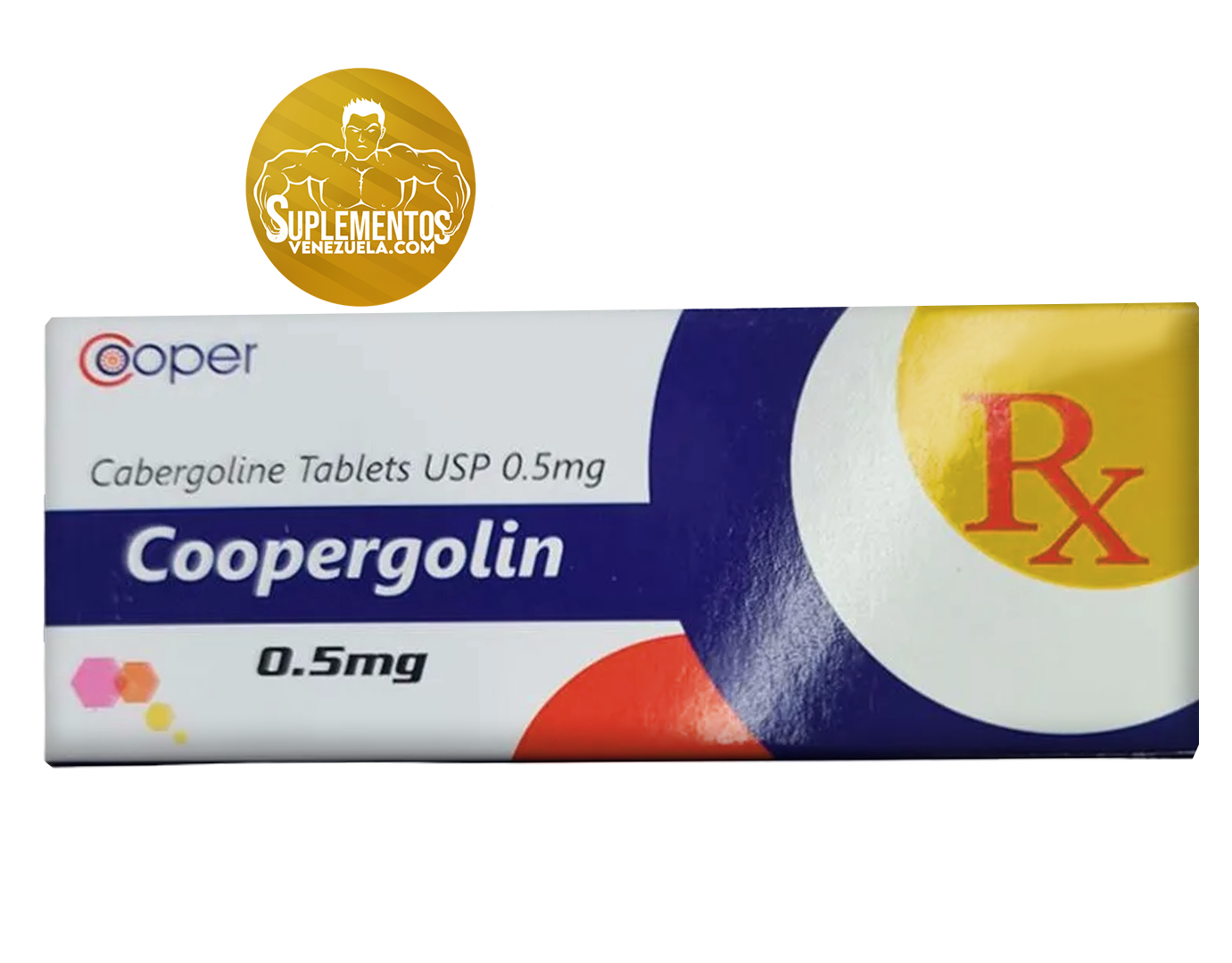 COOPERGOLIN - Cabergolina 0.5 mg