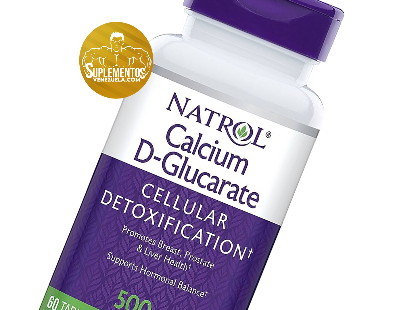 NATROL Calcium D Glucarate Tab-60 500mg.
