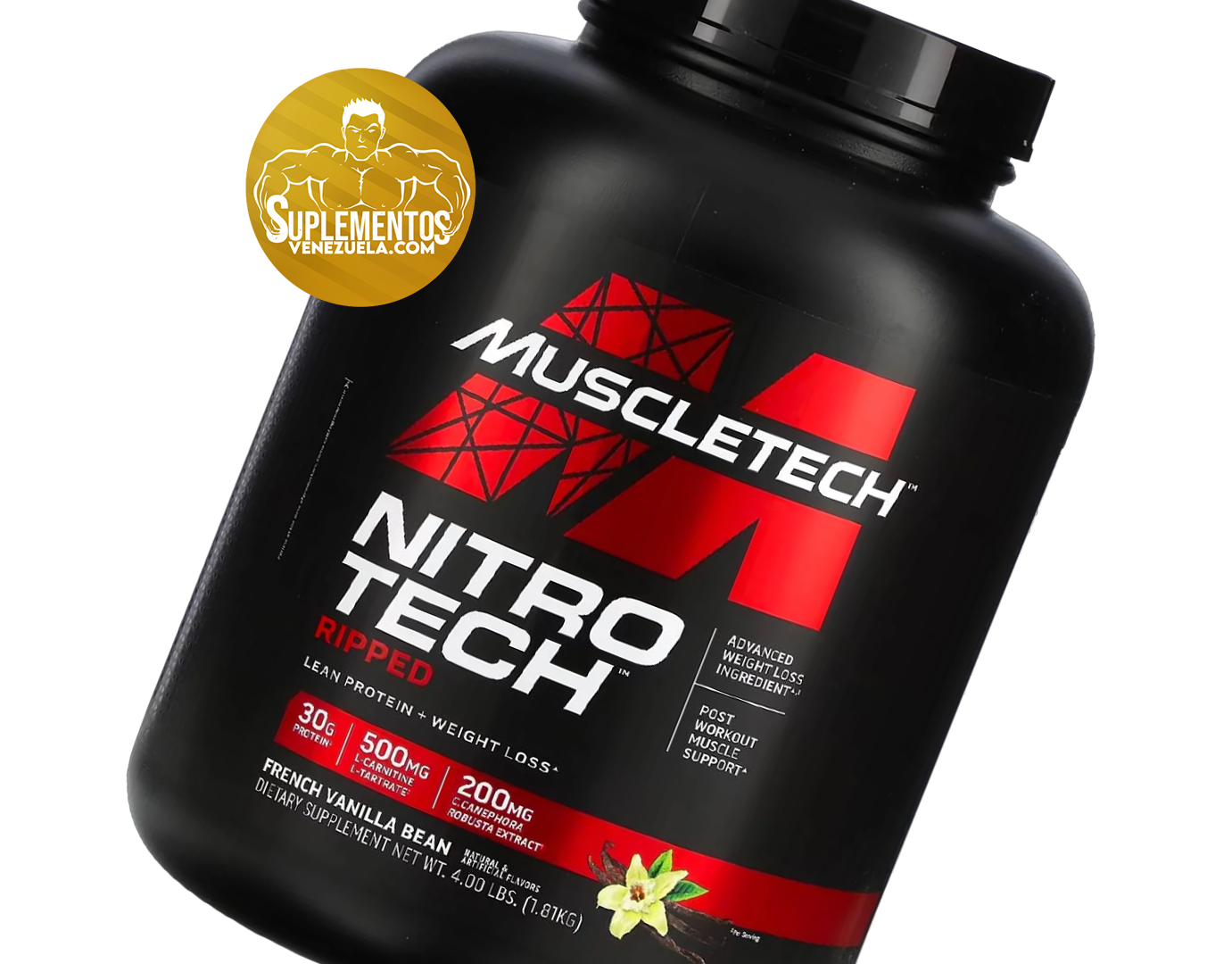 muscletech-proteinas - nitrotech ripped.